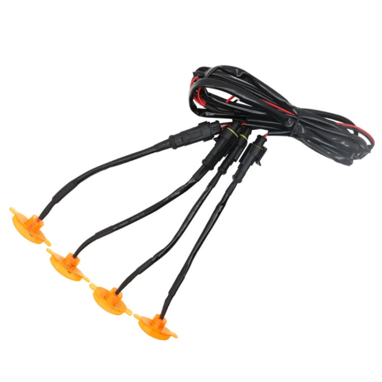 DC12V / 6W 4 in 1 Front Grille Warning Light for Ford Raptor F150 2017-2019