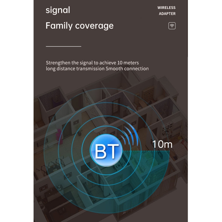 T-14 Bluetooth 5.0 2 In 1 LCD Digital Display Bluetooth Adapter Receiver Transmitter