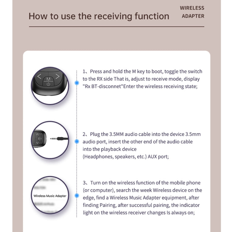 T-14 Bluetooth 5.0 2 In 1 LCD Digital Display Bluetooth Adapter Receiver Transmitter