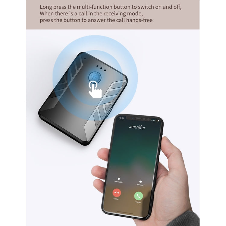 T-19 Bluetooth 5.0 2 In 1 Bluetooth Audio Adapter Receiver Transmitter