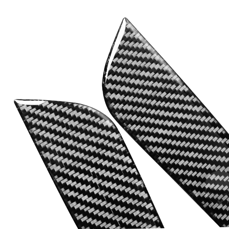 3 in 1 Car Carbon Fiber Gears Panel Decorative Sticker for Audi A5 Hard Top 2008-, Left and Right Drive Universal