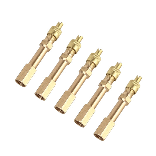 5 PCS Car Tires Valve Inflatable Extension Tube, Length: 50mm