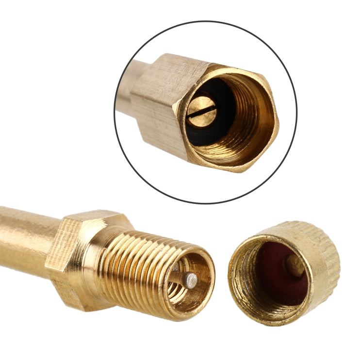 5 PCS Car Tires Valve Inflatable Extension Tube, Length: 50mm