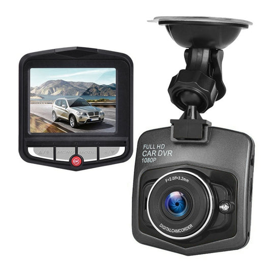 2.4 inch Car 480P Single Recording Shield Driving Recorder DVR Support Parking Monitoring / Loop Recording (Black)