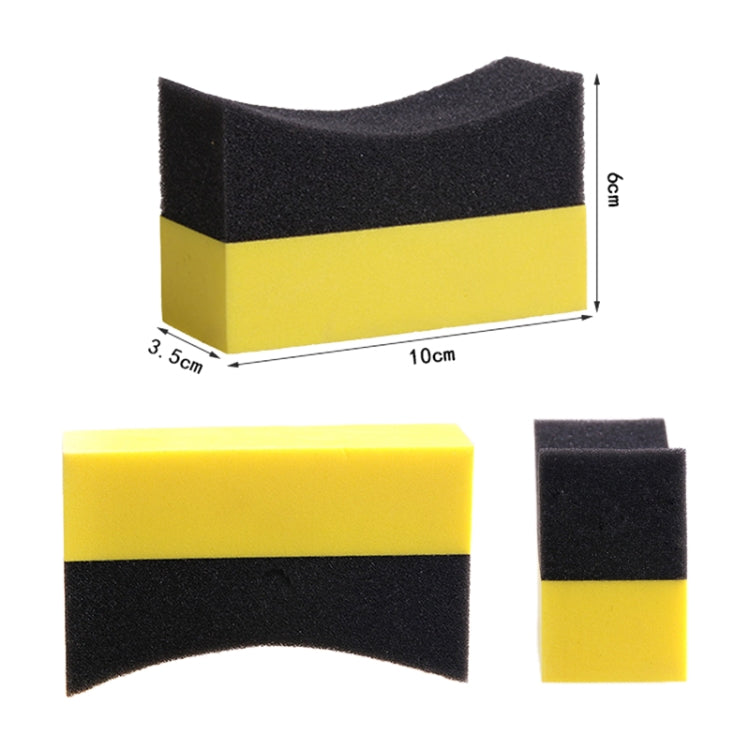 R-10356 Multifunctional Anti-dead Corner EVA Car Cleaning Sponge