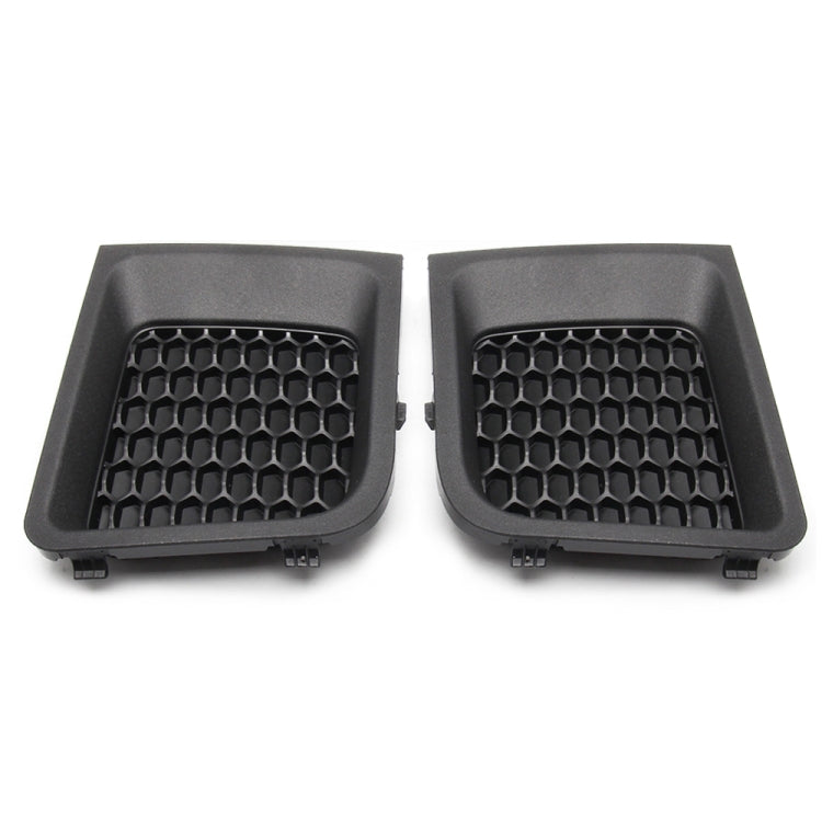 2 PCS Car Left + Right Front Bumper Lower Grille Bezel Cover for Jeep Renegade