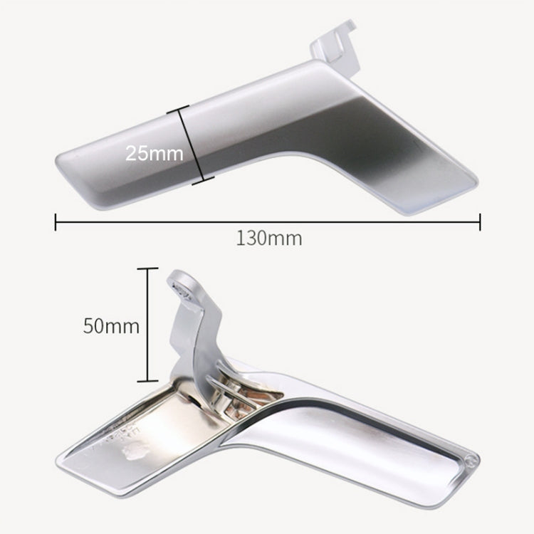 Car Left Side Electroplating Matte Inner Door Handle for Mercedes-Benz C Class W204 / X204 2008-2015, Left and Right Drive Universal