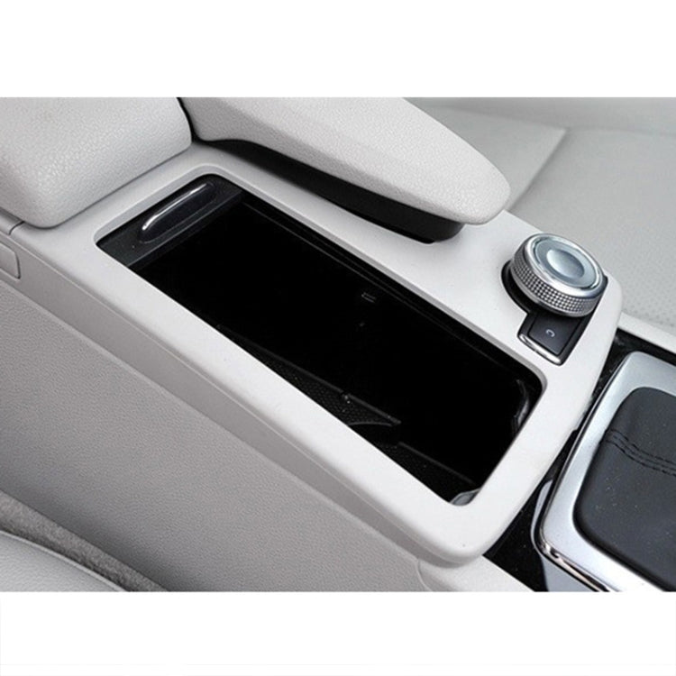 Car Central Control Storage Box Square Cover 2046800107 for Mercedes-Benz C-Class W204 2007-2014, Left Driving