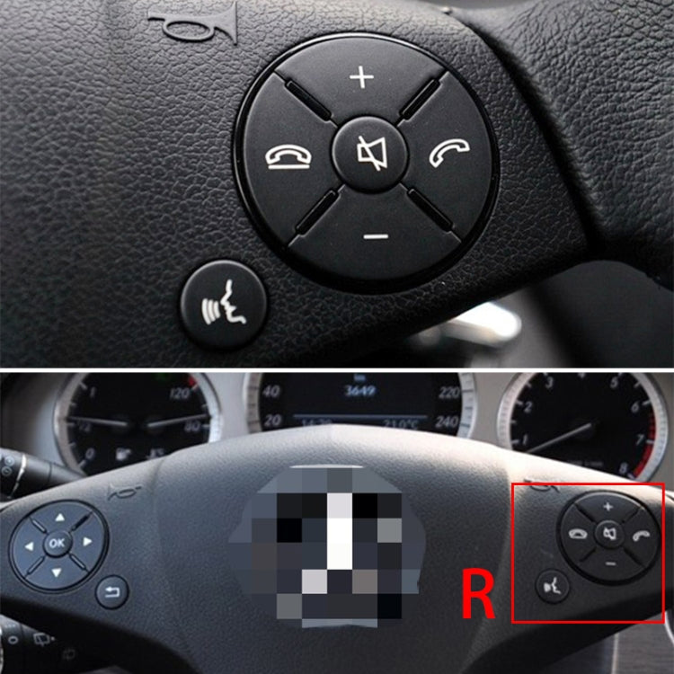 Car Multi-functional Steering Wheel Right Switch Button for Mercedes-Benz W204 / W212 / X204 2008-2015, Left and Right Drive Universal
