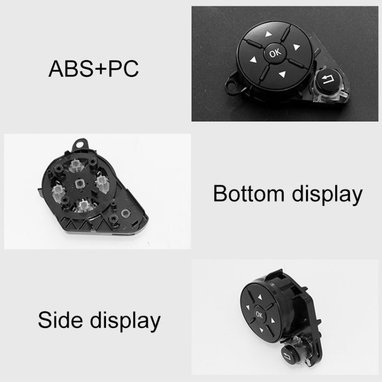 Car Multi-functional Steering Wheel Left Switch Button for Mercedes-Benz W204 / W212 / X204 2008-2015, Left and Right Drive Universal