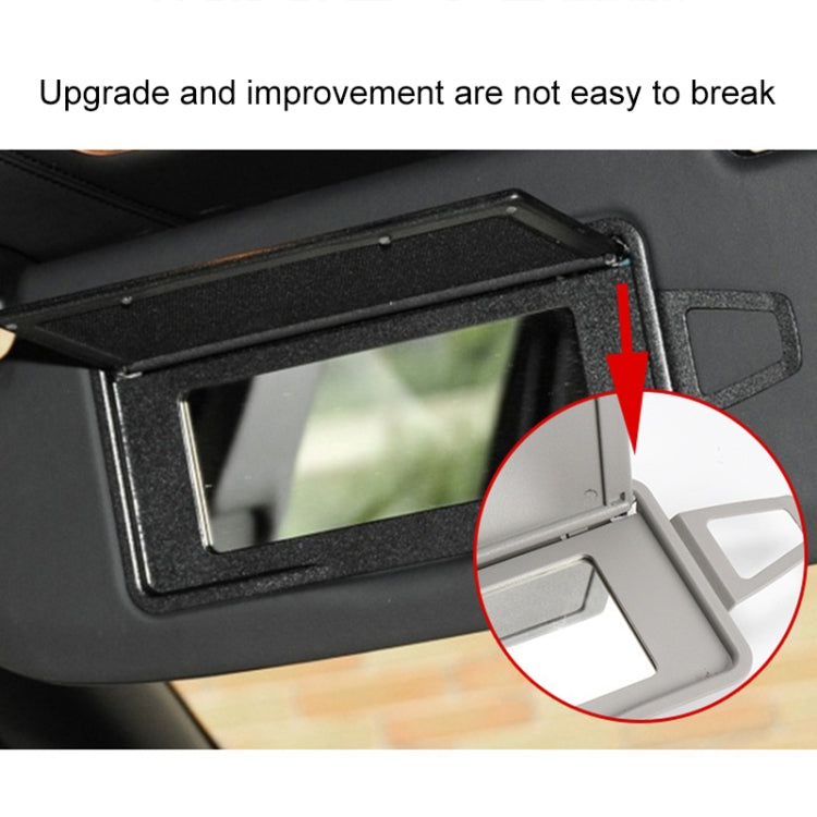 Car Front Row Left Sun Visor Makeup Mirror for Mercedes-Benz S Class W220 1998-2005, Left and Right Drive Universal