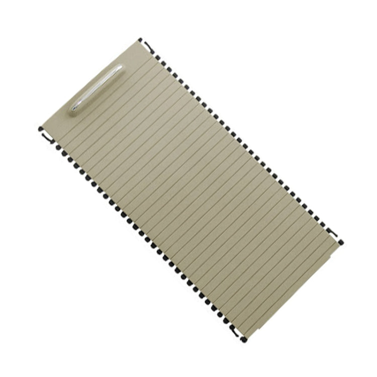 Car Water Cup Holder Roller Blind Zipper Storage Box Trim for Mercedes-Benz W204 / W212 2008-2015