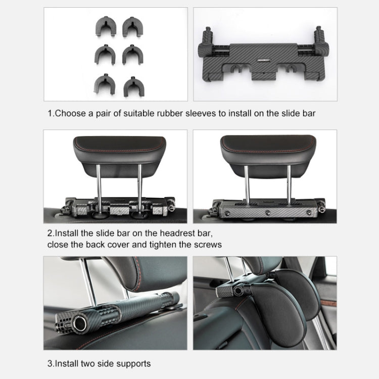 A03 Adjustable Car Auto U-shaped Memory Foam Neck Rest Cushion Seat Pillow