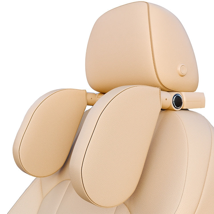 A05 Adjustable Car Auto U-shaped Memory Foam Neck Rest Cushion Seat Pillow with Hook & Mobile Phone Holder