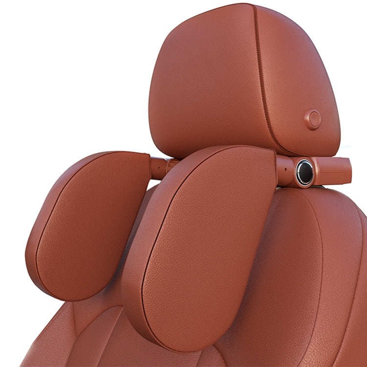 A05 Adjustable Car Auto U-shaped Memory Foam Neck Rest Cushion Seat Pillow with Hook & Mobile Phone Holder
