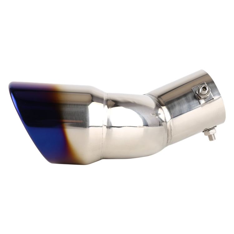 Universal Car Styling Stainless Steel Elbow Exhaust Tail Muffler Tip Pipe, Inside Diameter: 7.2cm