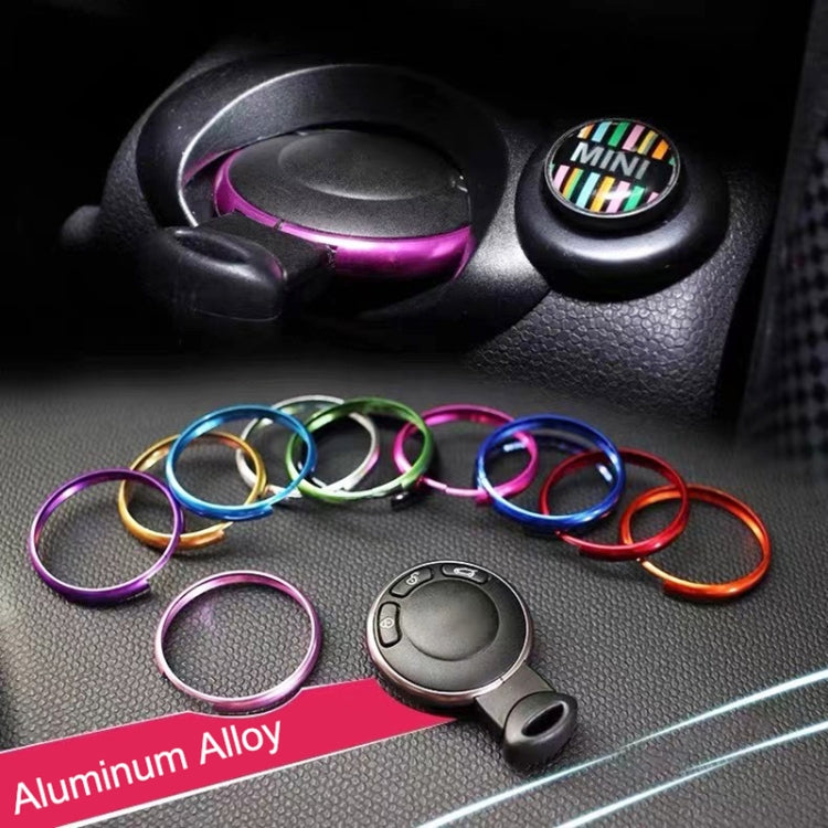 Car Key Hole Decorative Ring for BMW Mini