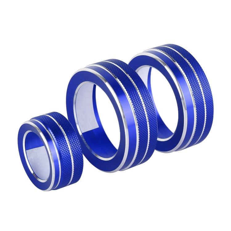 3 PCS Car Metal Air Conditioner Knob Case for Honda CR-V 2017-2021