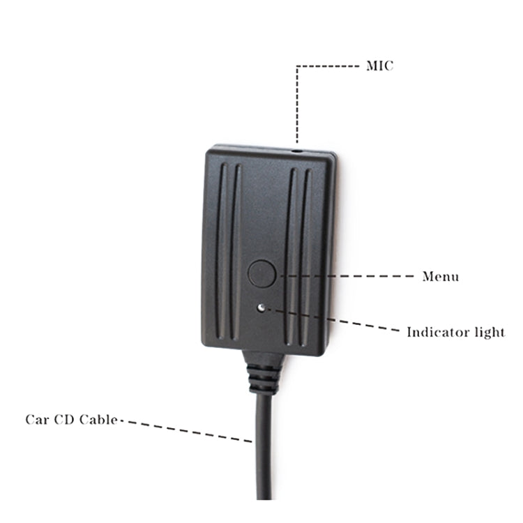 Car AUX Bluetooth Audio Cable Wiring Harness for Mercedes-Benz Comand 2.0, For Mercedes-Benz Comand 2.0