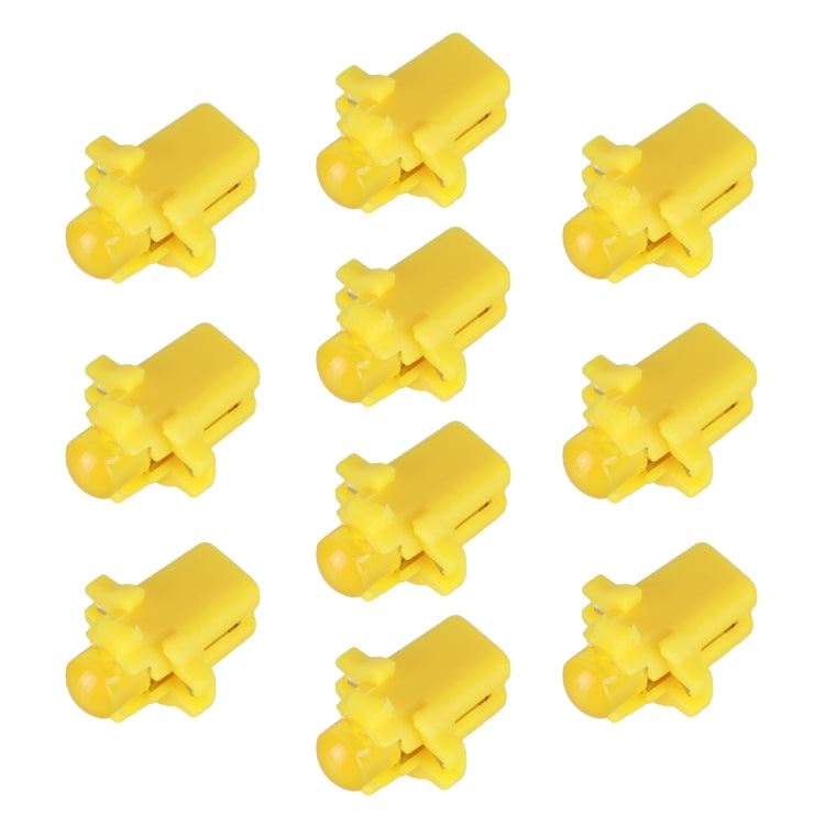 10 PCS B8.3 0.2W DC12V Wedge Instrument Panel COB LED Light Dashboard Gauge Cluster Indicator Lamp Bulb