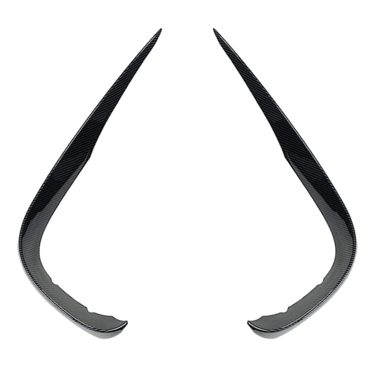 Car Front Wind Knife Decoration Sticker Strip for Mercedes-Benz E Class W213 2016-2020/E200/E260/E300