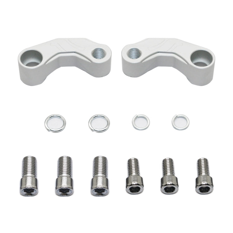 SF-YSZ-2 Mirror Code Motorcycle Modification Aluminum Alloy CNC Rearview Extension Bracket Set
