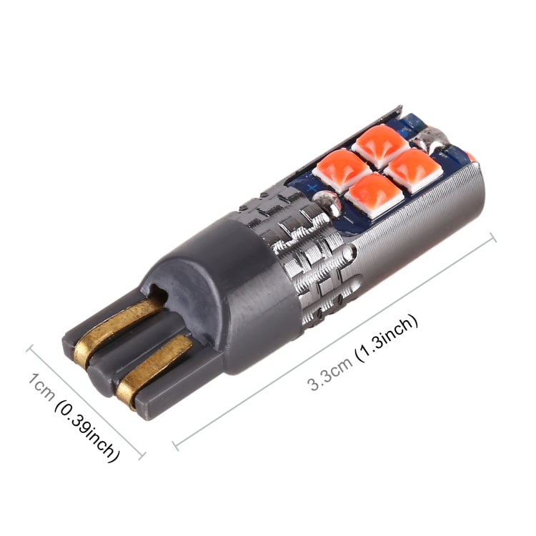 4 PCS T10 DC12V / 2W Car Clearance Light 10LEDs SMD-3030 Lamp Beads