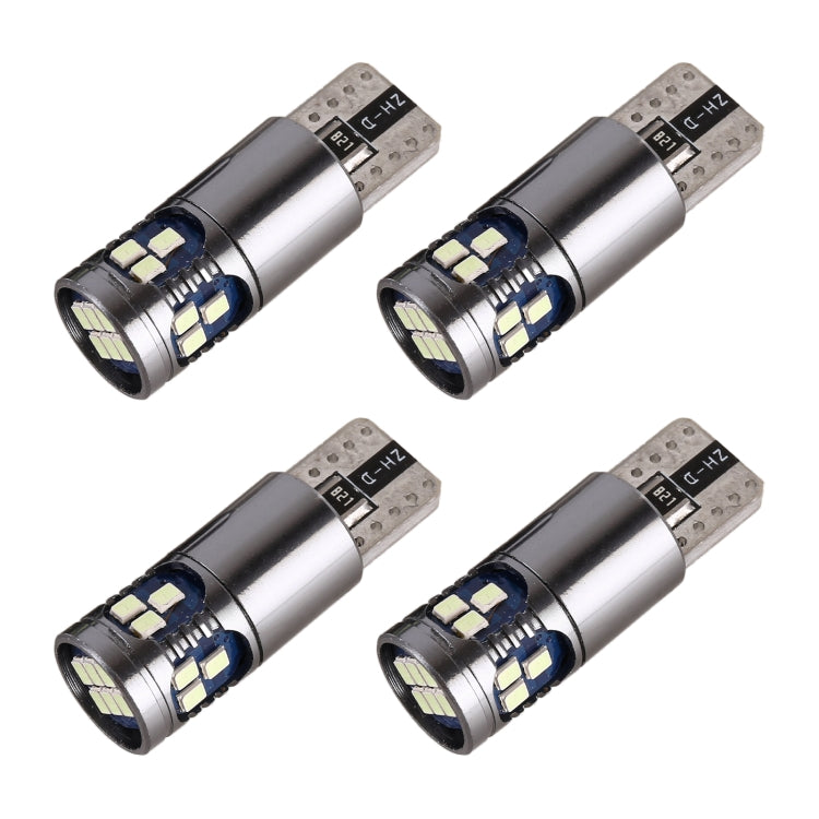 4 PCS T10 DC12V / 2.5W Car Clearance Light 18LEDs SMD-3020 Lamp Beads, 18LEDs SMD-3020 (Pink Light), 18LEDs SMD-3020 (White Light), 18LEDs SMD-3020 (Yellow Light), 18LEDs SMD-3020 (Ice Blue Light), 18LEDs SMD-3020 (Blue Light)