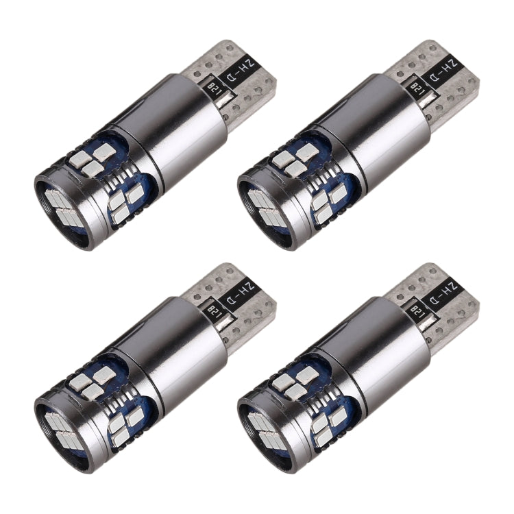 4 PCS T10 DC12V / 2.5W Car Clearance Light 18LEDs SMD-3020 Lamp Beads, 18LEDs SMD-3020 (Pink Light), 18LEDs SMD-3020 (White Light), 18LEDs SMD-3020 (Yellow Light), 18LEDs SMD-3020 (Ice Blue Light), 18LEDs SMD-3020 (Blue Light)