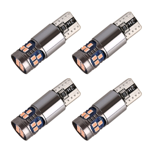 4 PCS T10 DC12V / 2.5W Car Clearance Light 18LEDs SMD-3020 Lamp Beads, 18LEDs SMD-3020 (Pink Light), 18LEDs SMD-3020 (White Light), 18LEDs SMD-3020 (Yellow Light), 18LEDs SMD-3020 (Ice Blue Light), 18LEDs SMD-3020 (Blue Light)