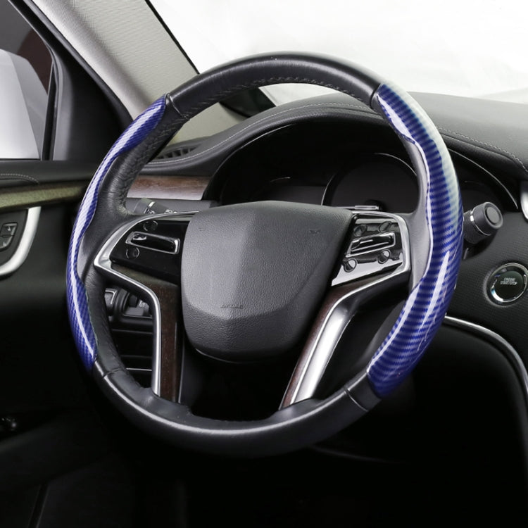 Car Universal Carbon Fiber Steering Wheel Cover