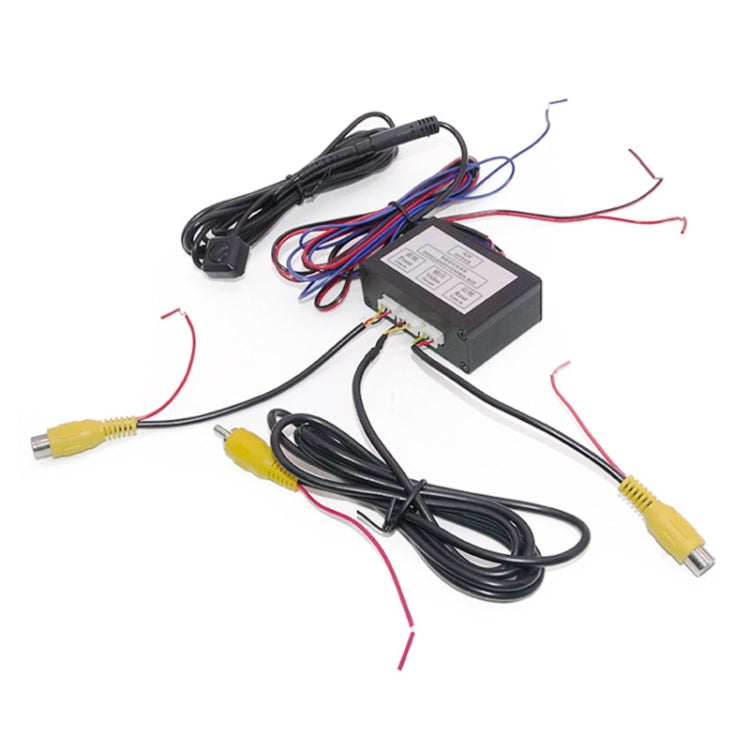 Car Right Blind Spot Camera Reversing Image Switching Front and Rear View Two-way Control Box