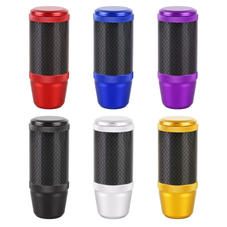 Universal Car Carbon Fiber Metal Gear Shift Knob