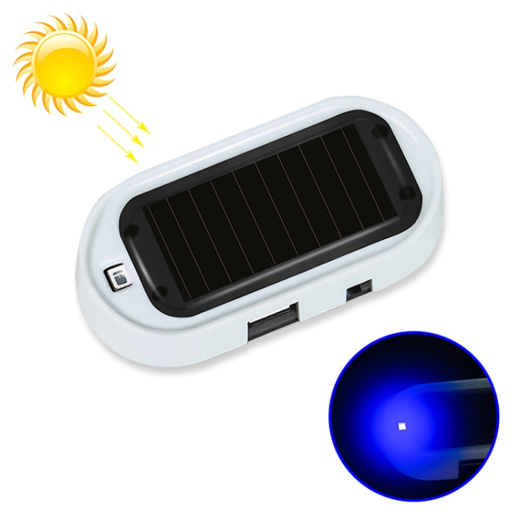 Car Solar Energy Anti-theft Device LED Warning Light