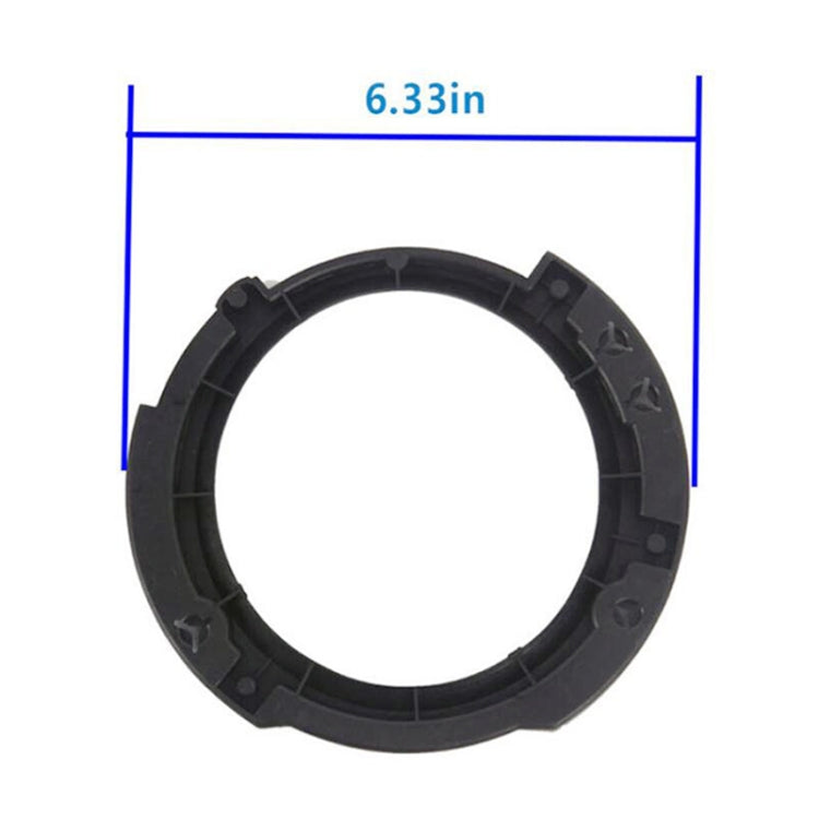 1 Pair 7 inch Headlight Plastic Inside Bracket for Jeep Wrangler JK 2007-2017