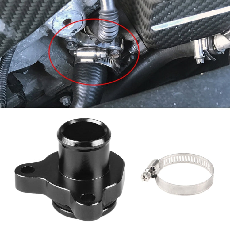 Car Water Hose Joint Pipe Adaptor with Clamps 11537541992 for BMW 335i, Red, Black, Blue