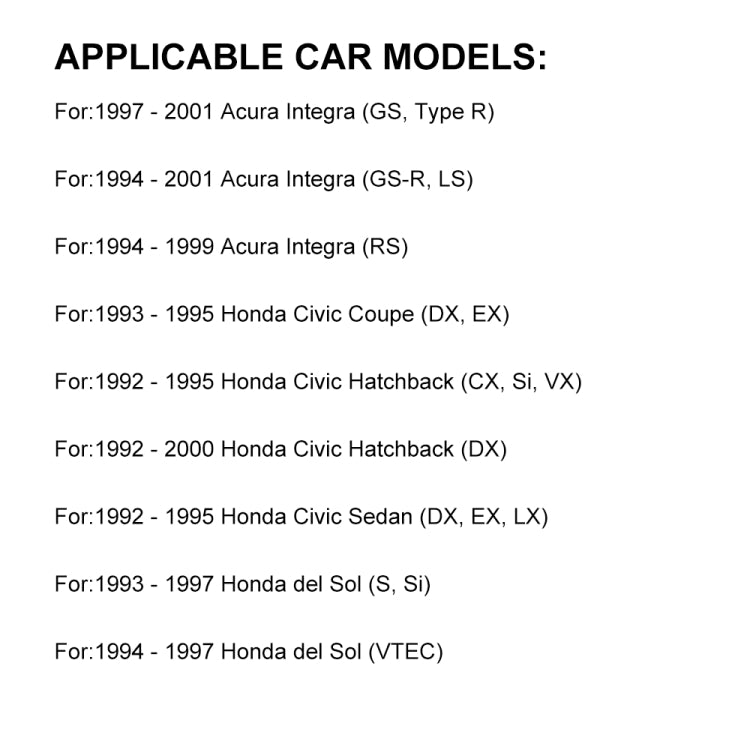 Car Modified Rear Suspension Stabilizer Rod for Honda Civic EK