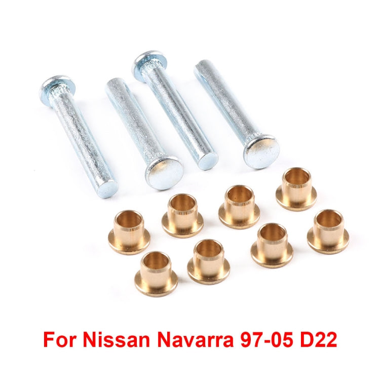 Car Door Hinge Pin Bushing Repair Kit for Nissan Navarra 1997-2005