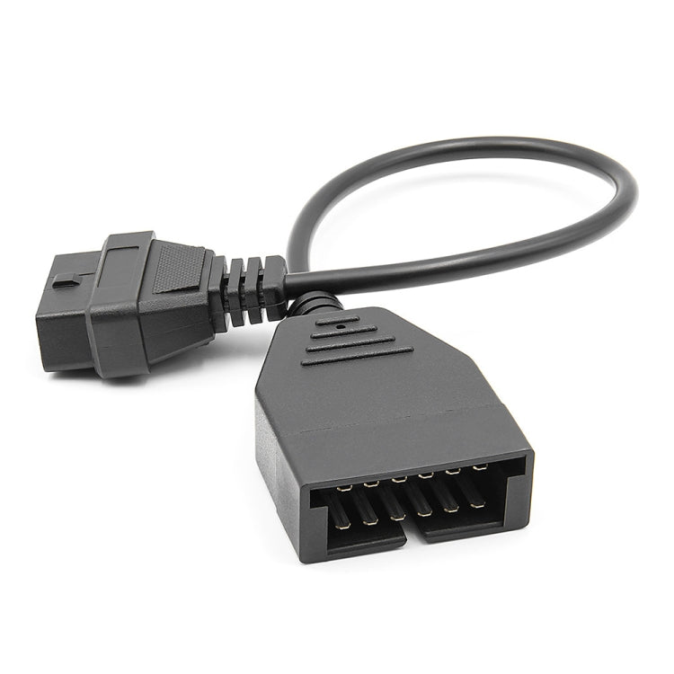 12Pin to 16Pin Car OBD2 Conversion Cable OBDII Diagnostic Adapter Cable for GM