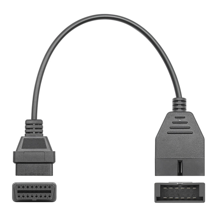 12Pin to 16Pin Car OBD2 Conversion Cable OBDII Diagnostic Adapter Cable for GM
