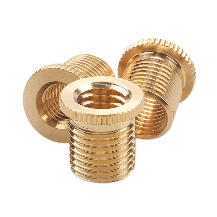 5 Set Car Gear Shift Knob Head Thread Adapter Nuts for M12x1.25 Gear Shift Knob