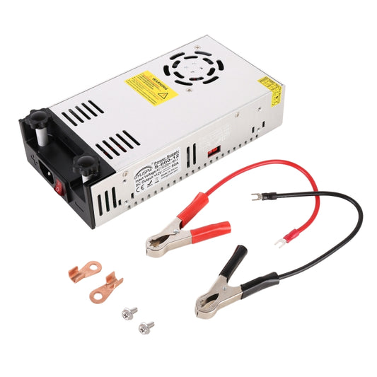 S-300-12 DC12V 300W 25A DIY Regulated DC Switching Power Supply Power Step-down Transformer with Clip, US Plug, S-600-12