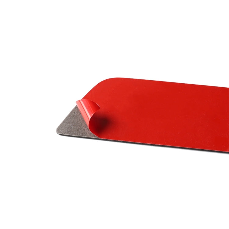 2 PCS Carbon Fiber Car Back Door Threshold Decorative Sticker for Tesla Model 3