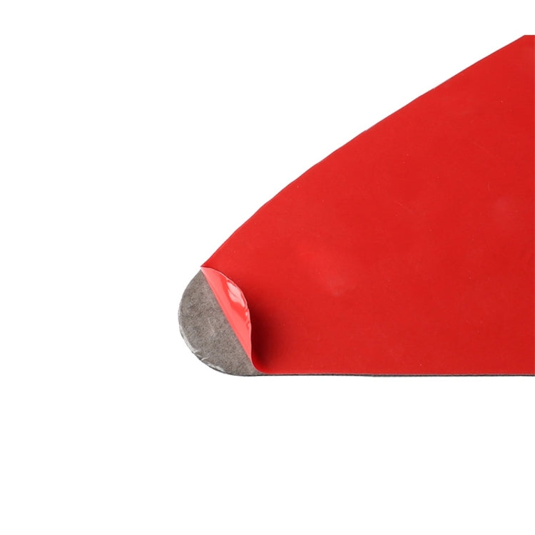 Carbon Fiber Car Charging Port Panel Decorative Sticker for Tesla Model X, Suitable for Left Driving