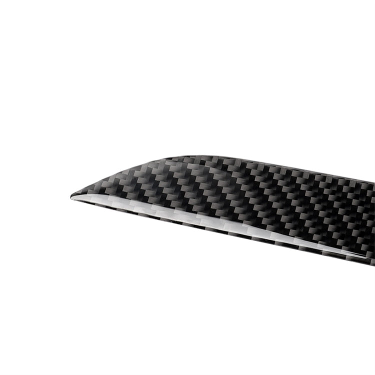4 PCS Carbon Fiber Car Outer Door Handle Panel Decorative Sticker for Tesla Model X