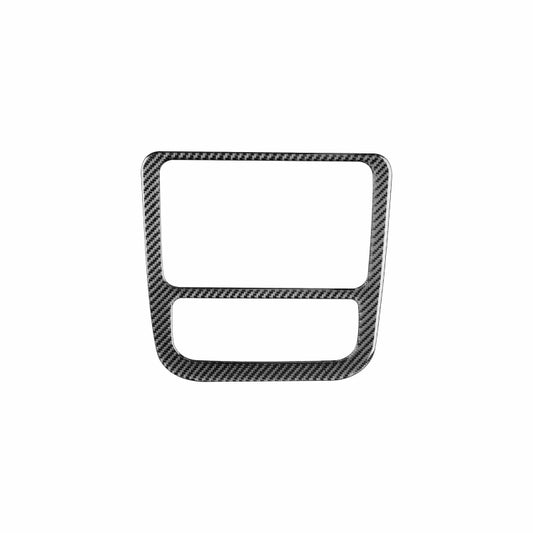 Carbon Fiber Car Central Control CD Air Conditioning Panel Decorative Sticker for Volkswagen Scirocco 2009-2016,Left and Right Drive Universal, Central Control CD Air Conditioning Panel