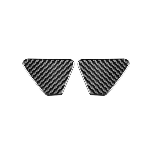2 PCS / Set Carbon Fiber Car Inner Door Bowl Decorative Sticker for Volkswagen Scirocco 2009-2016,Left and Right Drive Universal