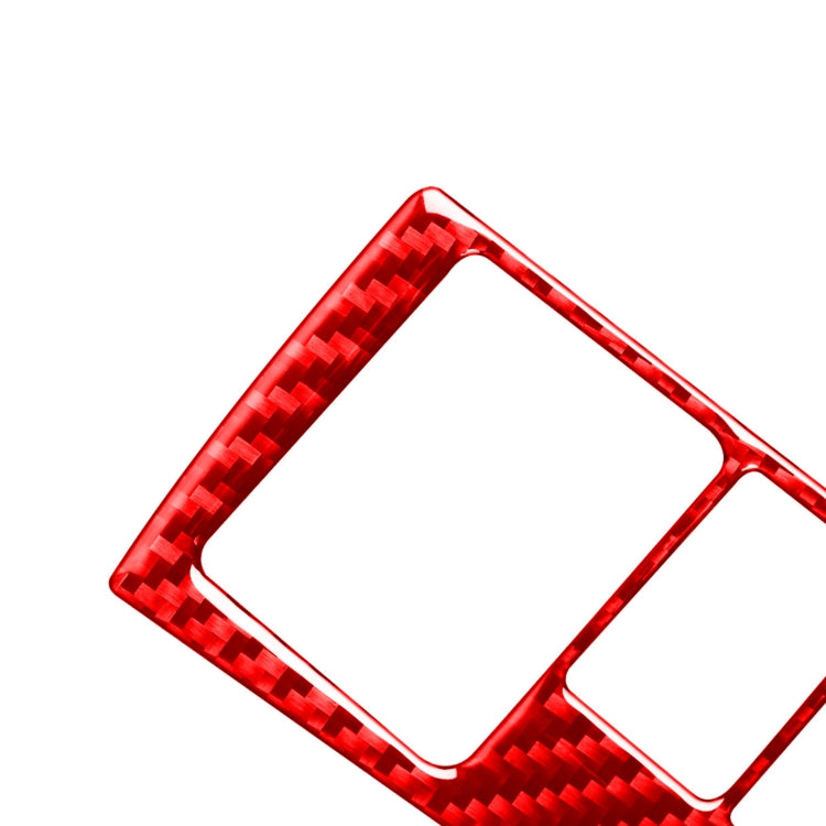 Carbon Fiber Car Headlight Switch Decorative Sticker for Toyota Corolla 2014-2018,Left Drive