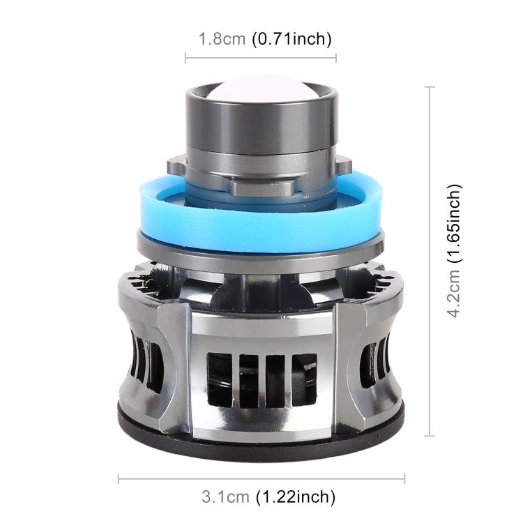 1 Pair H11 27W / DC12V Car Aluminum Alloy LED Headlight