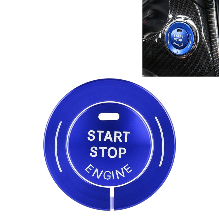 Car Engine Start Key Push Button Ring Trim Sticker for Infiniti
